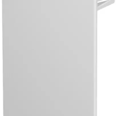 Piastra terminale Bettermann p.canale d'installazione WDK bianco puro 100×230mm 