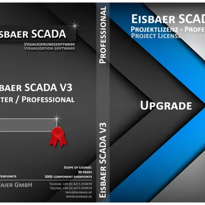 Licenza per upgrade EisBär SCADA 3, "Starter" → "Professional" 