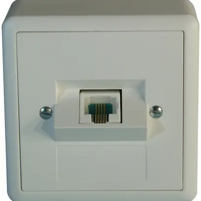 Presa AP 1×RJ45/u 4P ITplus EDIZIOdue bianco 