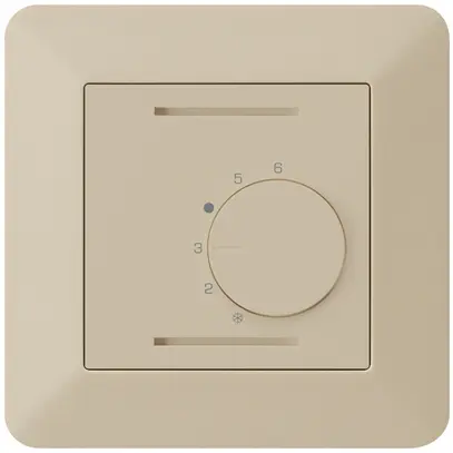 Termostato ambiente INC kallysto.trend beige senza interruttore 