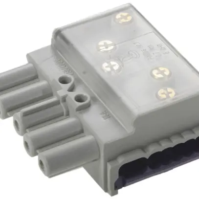 Scatola di derivazione Woertz per cavo piatto Combi/DALI 5P C1 