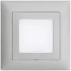 Kit frontale INC EDIZIOdue grigio chiaro 88×88mm per lampada LED 