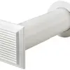 Passage de paroi télescopique Stiebel Eltron AWT 120 ACP, Ø120×500mm, blanc 
