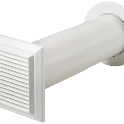 Passage de paroi télescopique Stiebel Eltron AWT 120 ACP, Ø120×500mm, blanc 