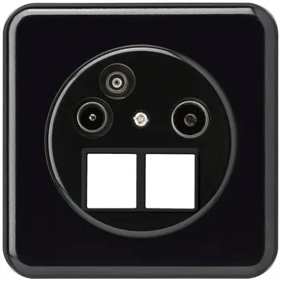 Presa d'antenna INC TV-R-Dati basico HMS C 2GHz 11db nero 