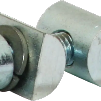 Bride tension acier zing.galv. avec 1 vis 6-pans intér. M6 