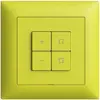 Stazione secondaria INC 1K/4T per dimmer scena Edue Wiser lemon 