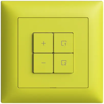 Comando per dimmer INC 1c scena/4t Edue Wiser lemon 