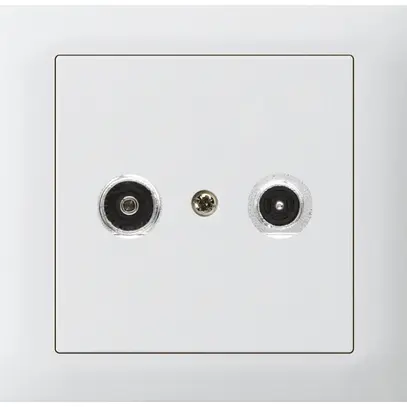 Prise d'antenne INC kallysto R-TV montage T boîte INC G3 19dB 2GHz blanc 