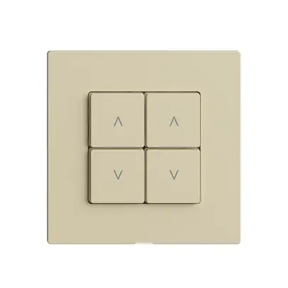 Interruttore tapparelle 2K/4T WLAN Edue Wiser vanille 