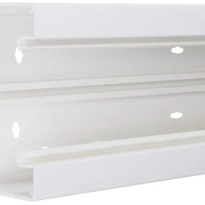 Canale perapetto tehalit BR 130×65×2000mm coperchio 80 mat.synt.bianco tr. 