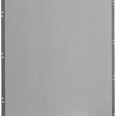 Plaque de montage Hager univers N 610×498mm poinçonnage acier inoxydable 