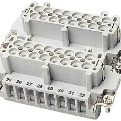 Intérieur prise femelle B32 0.5…2.5mm², avec protection de fil 17…32 