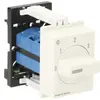 REG-Drehschalter K&N, 10A/440V 5/1L, Griff hgu, "0-1-2-3" 