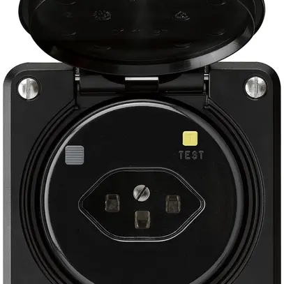 Presa FI INC robusto C T23 30mA nero 