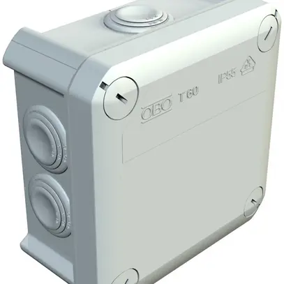 Kabelabzweigkasten T60 Bettermann lichtgrau, halogenfrei IP55-IP66 