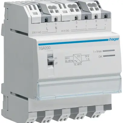 Alimentatione AMD Hager 24VDC 1A 