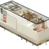 Relais commutation Finder 50, 2F/2O 8A/24VDC AgSnO2 720Ω 5mm RT III 