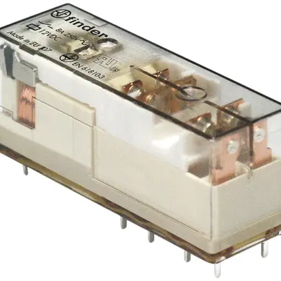 Relais commutation Finder 50, 2F/2O 8A/24VDC AgSnO2 720Ω 5mm RT III 