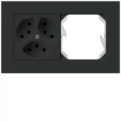 Combinaison ENC kallysto.pro grd.I-I horizontale 3×type 13+vide noir 