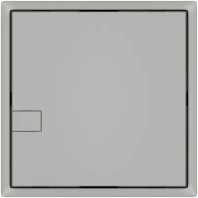 Pulsante KNX RGB EDIZIO.liv SNAPFIX® sensore temp.s.LED 1× com.1T grc 