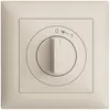 Frontset EDIZIOdue 0<-1 crema 88×88mm für Schwenktaster 