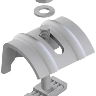 Crampon pour poutrelle Lanz M10×65mm zingué 