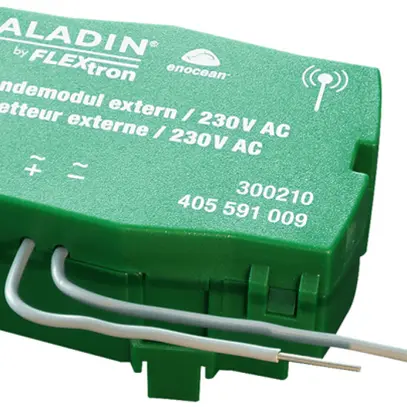 Entrata binaria RF INS ALADIN esterno (tipo 1), 1-canale, 230VAC, EnOcean 