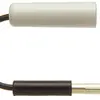 Prüfstecker Woertz mit Adapter 2.8/4mm schwarz 