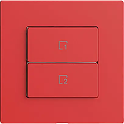 Poussoir scène 2 scènes vertical/2T Edue Wiser berry 