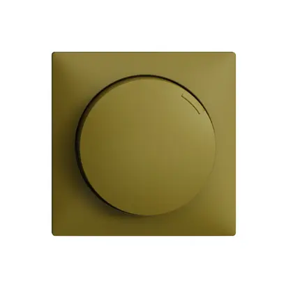 Kit frontal EDIZIOdue pour variateur rotatif olive 