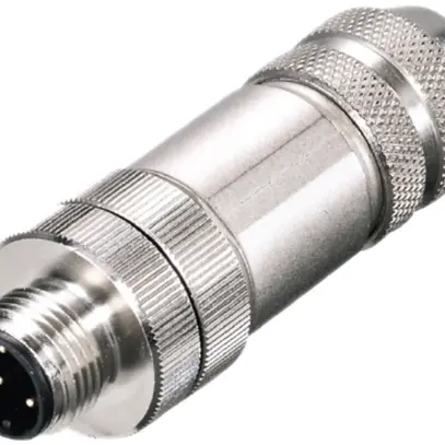 Stecker M12 Weidmüller Stift, gerade Schraubanschluss 