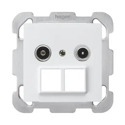 UP-Multimediadose kallysto R/TV Bauart B 14dB 2GHz weiss 