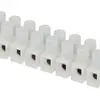 Klemmenleiste Adels-Contact 12P 0.5…2.5mm² 24A 450V Bohrlochabstand 8mm weiss 
