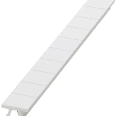 Nastro Zack ZB bianco virgine per morsetti l=10mm 