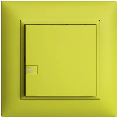 UP-Taster KNX 1-fach EDIZIOdue lemon RGB mit LED 