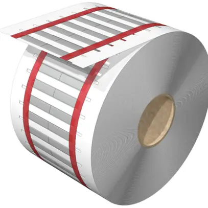 Marcatore di conduttore Weidmüller MultiMark HS p.Ø1…3.2mm 25.4×5.6mm bianco 