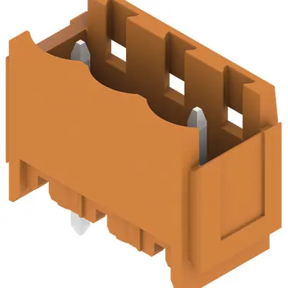 Regolo maschio WM Signal SL 5.08HC/03/180B 3.2SN OR BX TB 3L 180° 5.08mm ar 