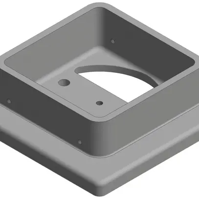 Zoccolo di montaggio 130×130mm Woertz 