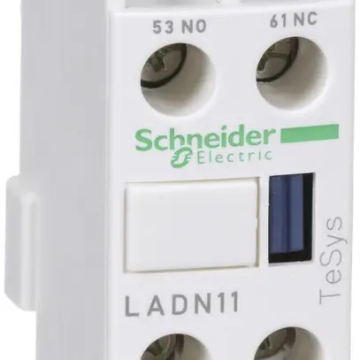 Contact auxiliaire Schneider Electric LADN11 1F+1O TeSys 