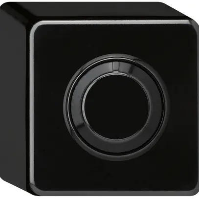 Varialuce rotativo universale AP Hager basico 20…400W/VA nero 