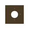Kit di copertura kallysto per interruttore a chiave S2/1 polo marrone 