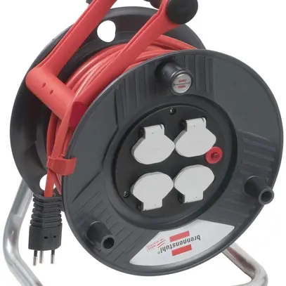 Avvolgicavo Garant 33m Td 3×1.5mm², con 4 prese INS T13 