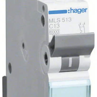 Disgiuntore Hager MCB 2P 240V C 13A 6kA 1UM 
