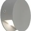 Applique LED SLV PEMA, 4.7W 120lm 3000K IP44 gris argenté 