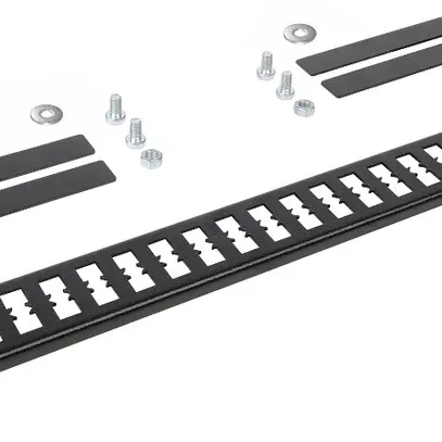 Support de câbles pour panneau Netscale 48, arrière, noir 