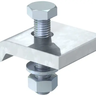 Squadra di fissaggio Bettermann KWS h=20mm zincata a caldo a immersione 