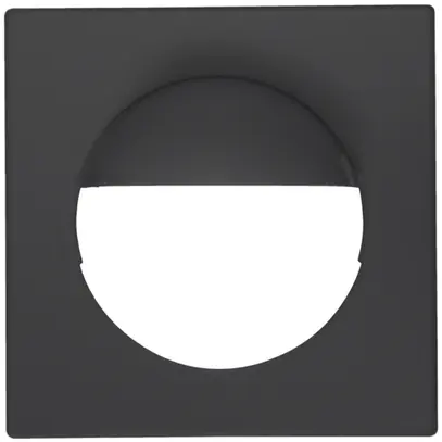 Kit frontal Luxomat pour EDIZIOdue noir 