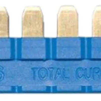 Kammbrücke Finder 093.16, 16-polig für Relaissockel 39/93, blau 