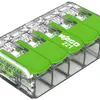 Morsetto di connessione WAGO Green Range 5L 0.5…6mm² con leva ve trasparente 